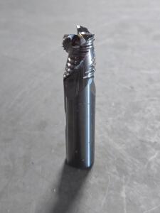 DESCRIPTION: (1) SOLID CARBIDE BALL END MILL BRAND/MODEL: ACCUPRO 60338647 SIZE: 1/2" DIA 5/8" LOC RETAIL$: $49.36 QTY: 1