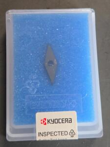 DESCRIPTION: (2) CBN TURNING INSERTS BRAND/MODEL: KYOCERA VBGW110302T00815SE RETAIL$: $92.80 QTY: 2