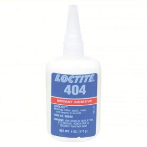 DESCRIPTION: (3) INSTANT ADHESIVE BRAND/MODEL: LOCTITE 404 #36D059 SIZE: 4 OZ RETAIL$: $244.17 EA QTY: 3