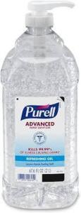 DESCRIPTION: (4) ADVANCED HAND SANITIZER BRAND/MODEL: PURELL SIZE: 67.6 FL OZ RETAIL$: $32.67 EA QTY: 4