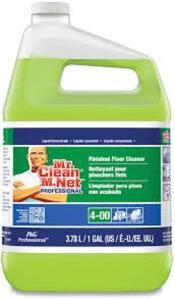 DESCRIPTION: (2) FLOOR CLEANER BRAND/MODEL: MR CLEAN SIZE: 1 GALLON RETAIL$: $29.40 EA QTY: 2