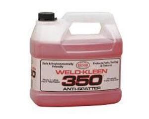 DESCRIPTION: (1) ANTI-SPATTER BRAND/MODEL: WELD AID WELD KLEEN 350 SIZE: 1 GAL RETAIL$: $30.83 EA QTY: 1