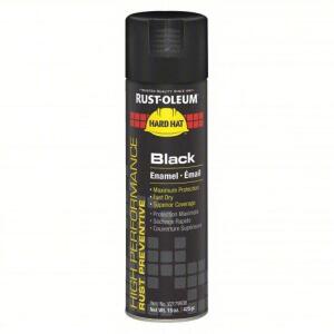 DESCRIPTION: (6) HIGH PERFORMANCE SPRAY PAINT BRAND/MODEL: RUST-OLEUM #5H903 INFORMATION: BLACK SIZE: 15 OZ RETAIL$: $14.79 EA QTY: 6