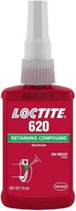 DESCRIPTION: (4) RETAINING COMPOUND BRAND/MODEL: LOCTITE 620 #4KM33 SIZE: 1.69 FL OZ RETAIL$: $77.70 EA QTY: 4