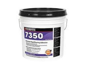 DESCRIPTION: (1) CONSTRUCTION ADHESIVE BRAND/MODEL: ROBERTS 7350 #53WC29 SIZE: 1 GALLON RETAIL$: $52.98 EA QTY: 1