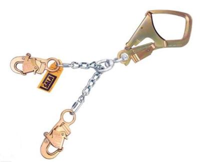 DESCRIPTION: (1) CHAIN REBAR-POSITIONING LANYARD BRAND/MODEL: DBI-SALA/5920059 INFORMATION: WEIGHT CAPACITY: 310 LBS/SWIVEL AT CENTER/ZINC PLATED STEE