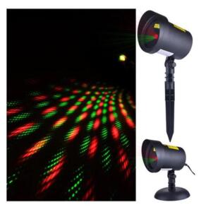 DESCRIPTION: (1) OUTDOOR RED & GREEN LASER STARS W/MOTION INFORMATION: ON DUSK, OFF DAWN, RED ONLY, GREEN ONLY, OR RED & GREEN QTY: 1