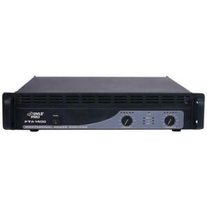 DESCRIPTION: (1) POWER AMP BRAND/MODEL: PYLE/PTA1400 INFORMATION: 2 CHANNELS, BRIDGEABLE QTY: 1