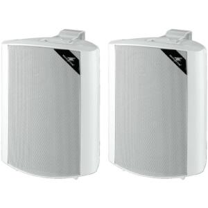 DESCRIPTION: (1) PAIR OF WALL SPEAKERS BRAND/MODEL: MONACOR/MKS-64/WS INFORMATION: 90W @ 4OHM, SIZE: 215 x 290 x 172 mm QTY: 1