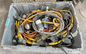 LARGE ASSORTMENT OF HEAVY DUTY SPLITTER AND CONVERTER CABLES