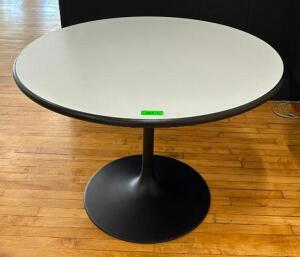 DESCRIPTION: 42" ROUND COMPOSITE DINING TABLE LOCATION: MAIN FLOOR QTY: 1