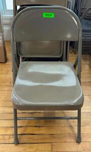 DESCRIPTION: (16) FOLDING CHAIRS LOCATION: MAIN FLOOR QTY: 16