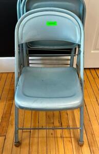 DESCRIPTION: (5) FOLDING CHAIRS LOCATION: MAIN FLOOR QTY: 5