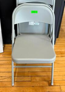 DESCRIPTION: (4) FOLDING CHAIRS LOCATION: MAIN FLOOR QTY: 4