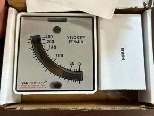 DESCRIPTION: VANEOMETER BRAND/MODEL: DWYER INSTRUMENTS LOCATION: MAIN FLOOR QTY: 1