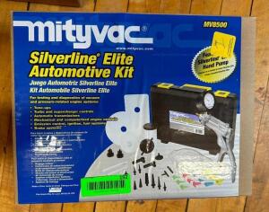 DESCRIPTION: SILVERLINE ELITE AUTOMOTIVE KIT BRAND/MODEL: MITYVAC MV8500 LOCATION: MAIN FLOOR QTY: 1