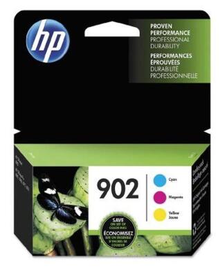 DESCRIPTION: (8) PACKS OF (3) INK CARTRIDGES BRAND/MODEL: HEWLETT PACKARD/HEWDTT0A38AN INFORMATION: CYAN,MAGENTA & YELLOW/YIELD: 315 PGS RETAIL$: 53.9