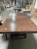 90" X 42" DINNING TABLE / LONG TABLE - 3