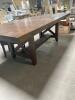 90" X 42" DINNING TABLE / LONG TABLE - 4