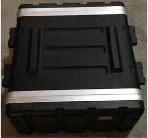 DESCRIPTION: (1) RACK CASE BRAND/MODEL: STELLAR LABS INFORMATION: BLACK/CAPACITY: 4 U RETAIL$: 60.00 SIZE: 16"D QTY: 1