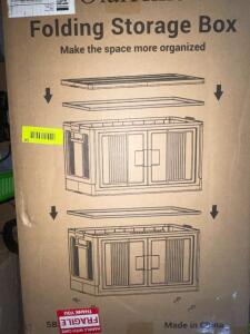 FOLDING STORAGE BOX