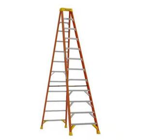 12 ft. Fiberglass Step Ladder (16 ft. Reach Height) with 300 lb. Load Capacity Type IA Duty Rating