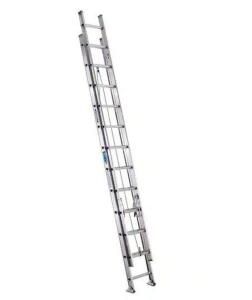 24 ft. Aluminum Extension Ladder (23 ft. Reach Height) with 225 lb. Load Capacity Type II Duty Rating