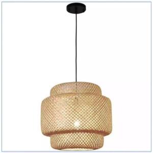 Bamboo pendant hanging light