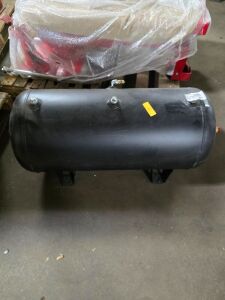 DESCRIPTION: (1) AIR COMPRESSOR TANK BRAND/MODEL: SEE INSPECTION INFORMATION: BLACK QTY: 1