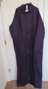 DESCRIPTION: (1) CASE OF APPROX (10) COVERALLS INFORMATION: PURPLE SIZE: 68R RETAIL$: $16.35 EA QTY: 1