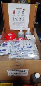 DESCRIPTION: (1) OFFICE HEALTH KIT BRAND/MODEL: GO-KIT/300-GK-HO-US INFORMATION: MUST COME INTO INSPECT CONTENTS QTY: 1