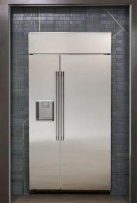 48" BUILT IN SIDE BY SIDE REFRIGERATOR WITH DISPENSER AND SMART CONTROL