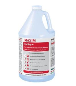 (4) - ONE GAL. BOTTLES OF MAXIM FACILITY PLUS GERMICIDAL CLEANER