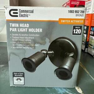 TWIN HEAD PAR LIGHT HOLDER