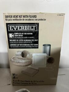 DRYER VENT KIT WITH GUARD