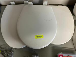 (3) - SHORT BOWL TOILET SEATS