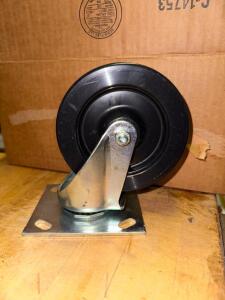 (4)- SWIVEL CASTER WHEELS