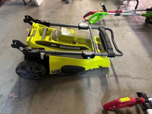 RYOBI CORDLESS LAWN MOWER