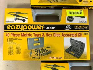 40 PC. METRIC TAP AND HEX DIES KIT