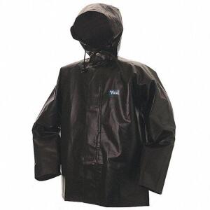 DESCRIPTION: (1) RAIN JACKET WITH HOOD BRAND/MODEL: VIKING #21Z016 INFORMATION: BLACK RETAIL$: $40.00 EA SIZE: SIZE LARGE QTY: 1