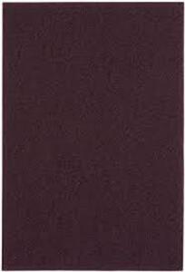 DESCRIPTION: (1) CASE OF (20) GENERAL PURPOSE NON WOVEN ABRASIVE HAND PAD BRAND/MODEL: NORTON #74700 INFORMATION: MAROON RETAIL$: $29.27 SIZE: 6X9 QTY