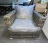 PATIO ARM CHAIR WITH CUSHIONS - 7