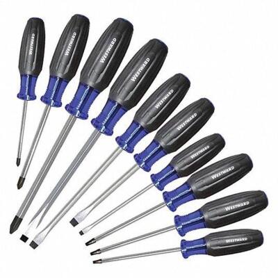 DESCRIPTION: (1) SCREWDRIVER SET BRAND/MODEL: WESTWARD #401L82 RETAIL$: $51.38 QTY: 1