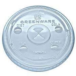 DESCRIPTION: (1) CASE OF (1000) GREENWARE PLASTIC LIDS BRAND/MODEL: FABRI-KAL #LGC16/24 INFORMATION: CLEAR RETAIL$: $61.14 EA SIZE: 16-24 OZ CUP QTY: