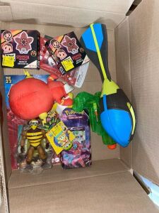 BOX OF ASSORTED TOYS