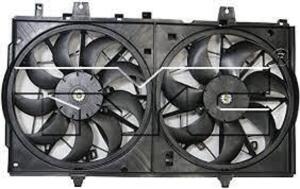 DESCRIPTION: (1) REPLACEMENT COOLING FAN ASSEMBLY BRAND/MODEL: TYC #623400 INFORMATION: COMPATIBLE WITH NISSAN ROGUE RETAIL$: $145.56 QTY: 1