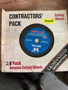 TWO PACK ABRASIVE CUTTING WHEELS