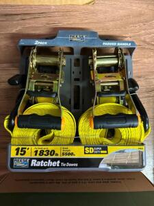 REESE TWO PACK RATCHET STRAPS