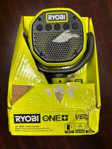 RYOBI ONE CORDLESS CLAMP SPEAKER