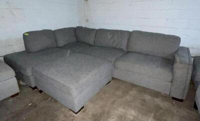 SOFA SECTIONAL WITH OTTOMAN